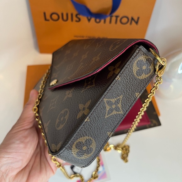 🎀 Louis Vuitton Pochette Felicie Monogram - Picture 9 of 16